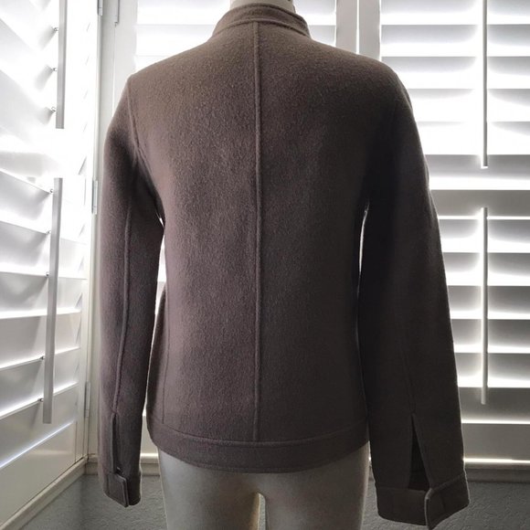 Reversible wool jacket - Picture 3 of 4